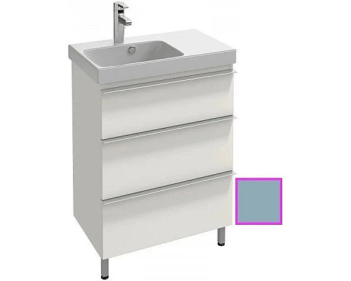 Купить Тумба аквамарин матовый 62 см Jacob Delafon Odeon Up EB991G-M43 в магазине сантехники Santeh-Crystal.ru