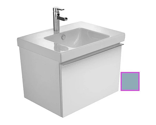 Купить Тумба аквамарин матовый 67 см Jacob Delafon Odeon Up EB860-M43 в магазине сантехники Santeh-Crystal.ru