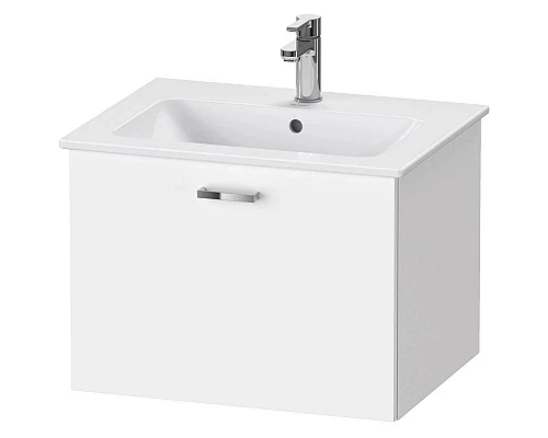 Купить Тумба белый матовый 60 см Duravit XBase XB603001818 в магазине сантехники Santeh-Crystal.ru