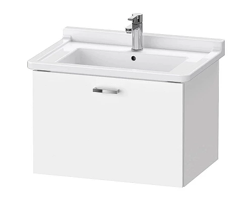 Приобрести Тумба белый матовый 65 см Duravit XBase XB603501818 в магазине сантехники Santeh-Crystal.ru