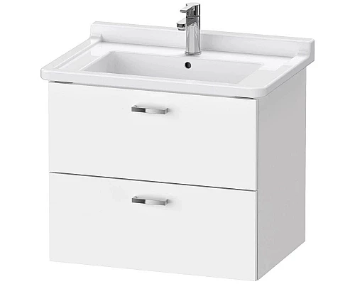 Купить Тумба белый матовый 65 см Duravit XBase XB618501818 в магазине сантехники Santeh-Crystal.ru