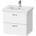 Тумба белый матовый 60 см Duravit XBase XB618901818