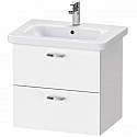 Тумба белый матовый 58 см Duravit XBase XB619501818