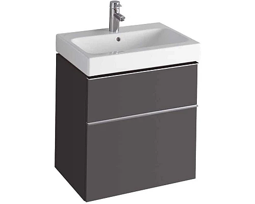 Купить Тумба темно-серый матовый 59,5 см Geberit iCon 841361000 в магазине сантехники Santeh-Crystal.ru