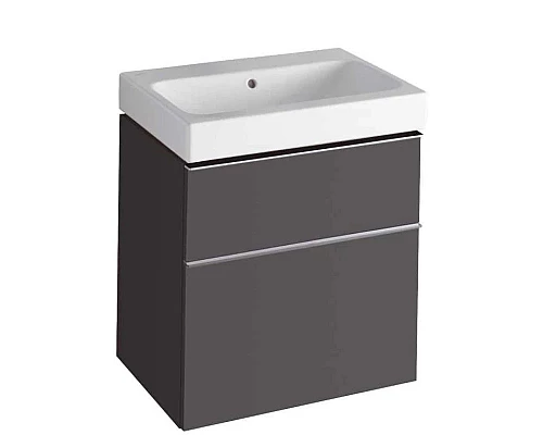 Купить Тумба темно-серый матовый 59,5 см Geberit iCon 841361000 в магазине сантехники Santeh-Crystal.ru