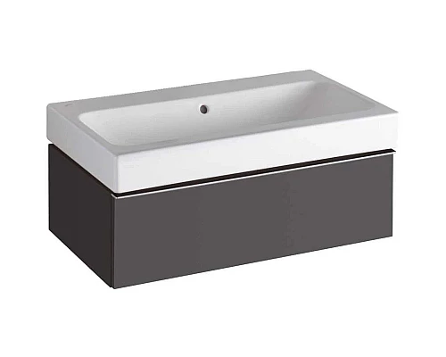 Заказать Тумба темно-серый матовый 74 см Geberit iCon 841276000 в магазине сантехники Santeh-Crystal.ru
