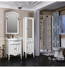 Комплект мебели белый матовый 60 см Opadiris Лоренцо