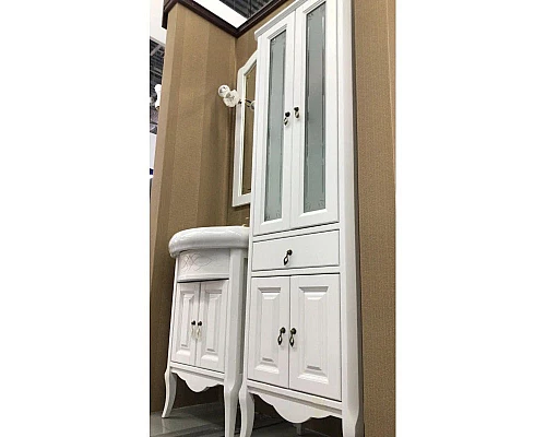 Заказать Комплект мебели белый матовый 60 см Opadiris Лоренцо в магазине сантехники Santeh-Crystal.ru