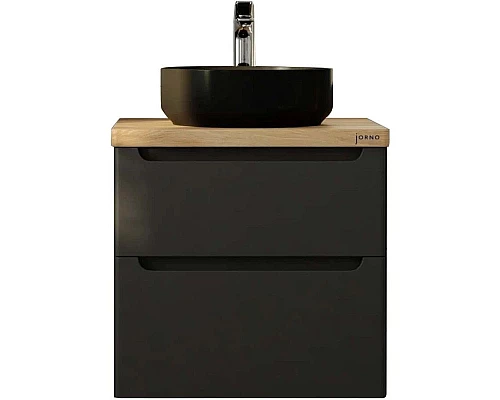 Купить Тумба серый матовый 60 см Jorno Wood Wood.01.60/P/GR + Wood.06.60/LW в магазине сантехники Santeh-Crystal.ru