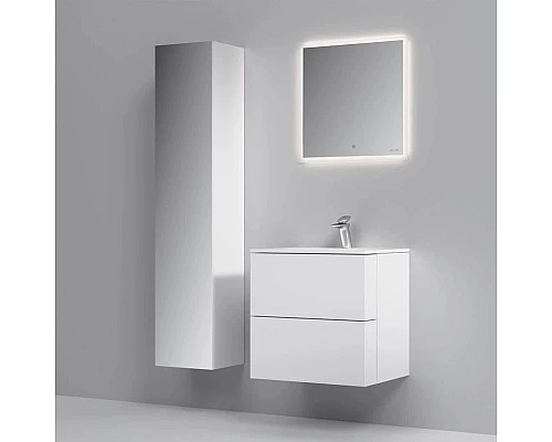 Купить Комплект мебели белый глянец 61 см Am.Pm Spirit V2.0 M70AFHX0602WG + M70AWCC0602WG + M71AMOX0601SA в магазине сантехники Santeh-Crystal.ru