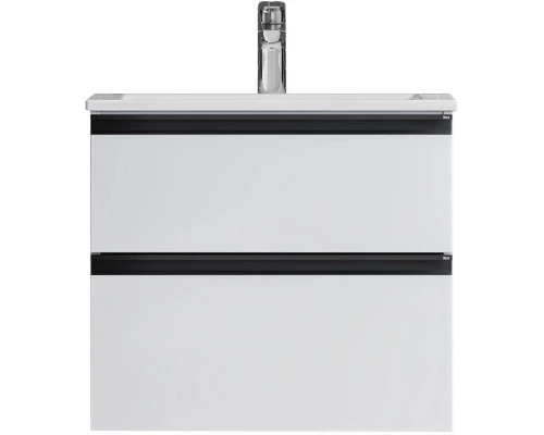 Приобрести Комплект мебели белый глянец 60 см Roca Domi 857532806 + 3279A8000 + 812362000 в магазине сантехники Santeh-Crystal.ru