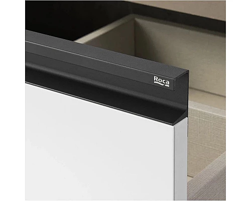 Купить Тумба с раковиной белый глянец 60 см Roca Domi 857532806 + 3279A8000 в магазине сантехники Santeh-Crystal.ru