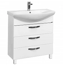 Тумба с раковиной белый 65 см Акватон Ария 1A1234K0AA010