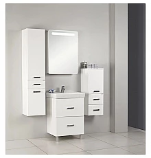 Комплект мебели белый 70 см Акватон Америна 1A169301AM010 + 1WH302083 + 1A135302AM01L