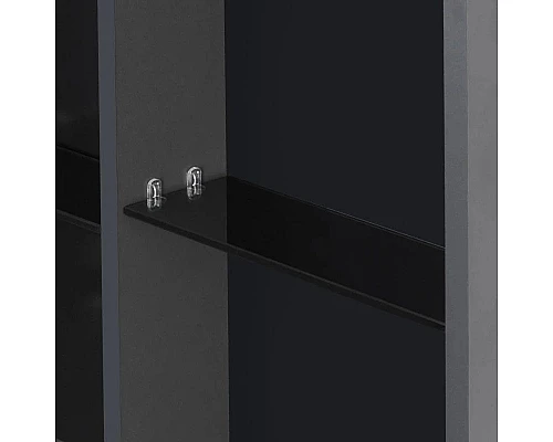 Заказать Комплект мебели графит софт/дуб веллингтон 60 см Акватон Сохо 1A258001AJA00 + 1WH501606 + 1A258302AJA0R в магазине сантехники Santeh-Crystal.ru