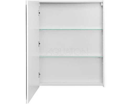 Купить Комплект мебели белый глянец/дуб эндгрейн 65 см Акватон Нортон 1A248801NT010 + 1WH302501 + 1A249102NT010 в магазине сантехники Santeh-Crystal.ru