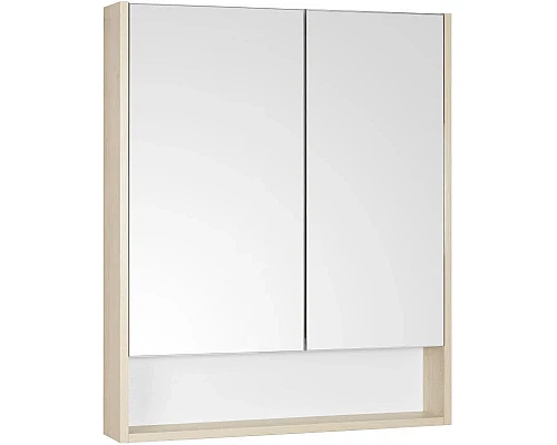 Приобрести Комплект мебели белый глянец/дуб верона 70,5 см Акватон Сканди 1A251801SDB20 + 1WH501628 + 1A252202SDB20 в магазине сантехники Santeh-Crystal.ru