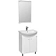 Купить Комплект мебели белый глянец 66,5 см Акватон Минима 1A104201MN010 + 1WH110174 + 1A000502MN010 в магазине сантехники Santeh-Crystal.ru