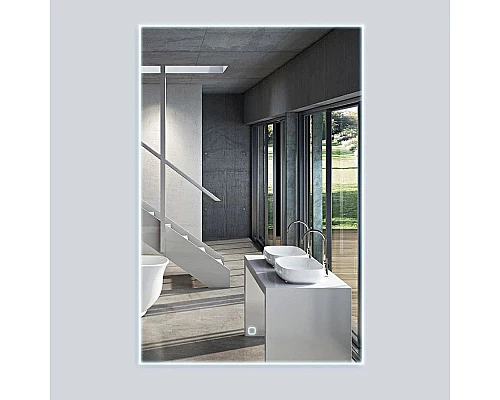 Купить Комплект мебели дуб табачный 60 см Vincea Luka VMC-2L600TO + VCB-13600W + VLM-2J600 в магазине сантехники Santeh-Crystal.ru