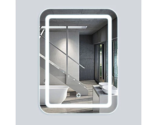 Заказать Комплект мебели белый глянец 59,4 см Vincea Paola VMC-2P600GW + VCB-2VP600W + VLM-2D550 в магазине сантехники Santeh-Crystal.ru