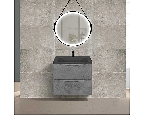 Приобрести Тумба с раковиной бетон 59,4 см Vincea Paola VMC-2P600BT + VCB-2VP600B в магазине сантехники Santeh-Crystal.ru