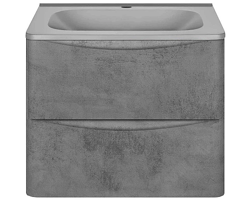 Приобрести Тумба с раковиной бетон 59,4 см Vincea Paola VMC-2P600BT + VCB-2VP600G в магазине сантехники Santeh-Crystal.ru