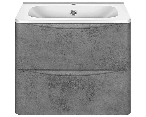 Приобрести Тумба с раковиной бетон 59,4 см Vincea Paola VMC-2P600BT + VCB-2VP600W в магазине сантехники Santeh-Crystal.ru