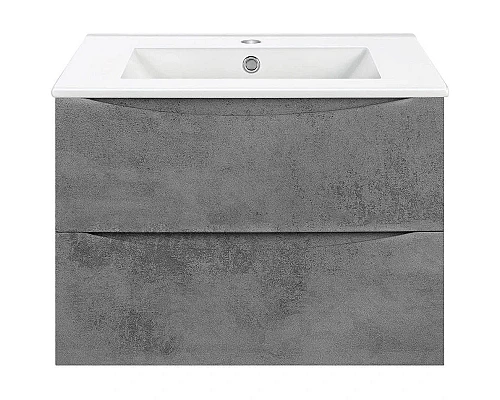 Заказать Тумба с раковиной бетон 61,5 см Vincea Mia VMC-2MC600BT + VBS-13960 в магазине сантехники Santeh-Crystal.ru