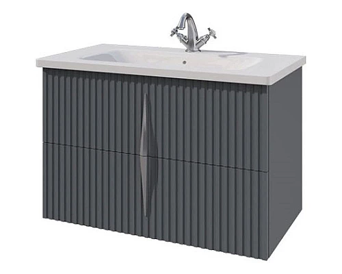Приобрести Тумба графит матовый 75 см Caprigo Novara 35916-TP810 в магазине сантехники Santeh-Crystal.ru