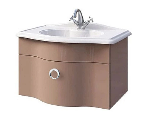 Заказать Тумба капучино глянец 65 см Caprigo Nokturn 1311-TP019 в магазине сантехники Santeh-Crystal.ru