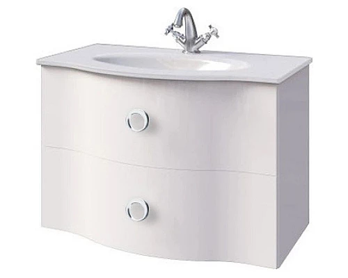 Приобрести Тумба белый матовый 75 см Caprigo Nokturn 1318-TP811 в магазине сантехники Santeh-Crystal.ru