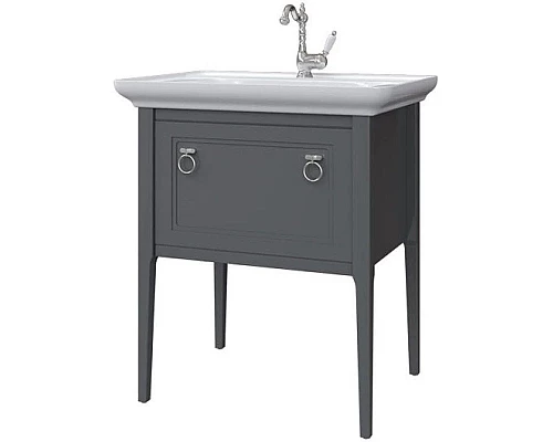 Заказать Тумба графит матовый 64,6 см Caprigo Jersey 34311-TP810 в магазине сантехники Santeh-Crystal.ru