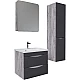 Купить Комплект мебели бетон пайн/графит матовый 60,3 см Grossman Талис 106008 + 4627173210164 + 206006 в магазине сантехники Santeh-Crystal.ru