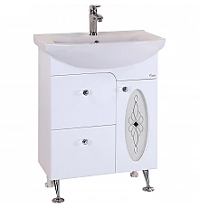 Тумба белый глянец 59,5 см Onika Кристи 106538