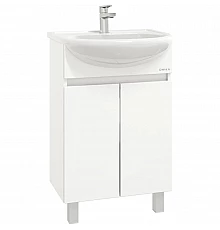 Тумба белый глянец 59 см Onika Милтон 106146