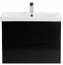 Тумба Nero Lucido 56,4 см BelBagno Marino MARINO-CER-600-2C-SO-NL-P