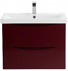 Тумба Bordo Lucido 56,4 см BelBagno Marino MARINO-CER-600-2C-SO-BRDL-P