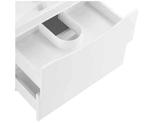 Заказать Тумба Bianco Lucido 66,4 см BelBagno Marino MARINO-CER-700-2C-SO-BL-P в магазине сантехники Santeh-Crystal.ru