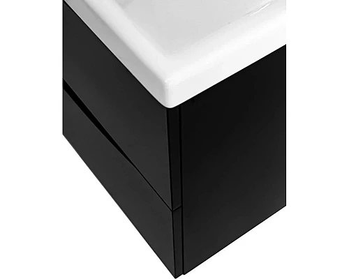 Заказать Тумба Nero Lucido 66,4 см BelBagno Marino MARINO-CER-700-2C-SO-NL-P в магазине сантехники Santeh-Crystal.ru