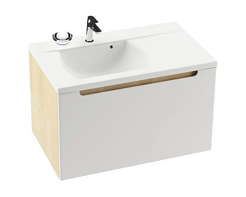 Купить Тумба 80 см береза/белый Ravak SD Classic 800 R X000000306 в магазине сантехники Santeh-Crystal.ru