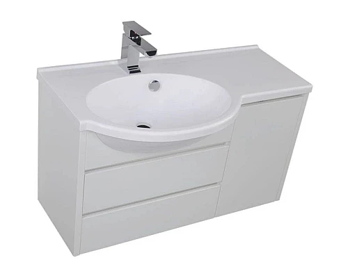 Приобрести Тумба белый 89,1 см Aquanet Лайн 00164936 в магазине сантехники Santeh-Crystal.ru