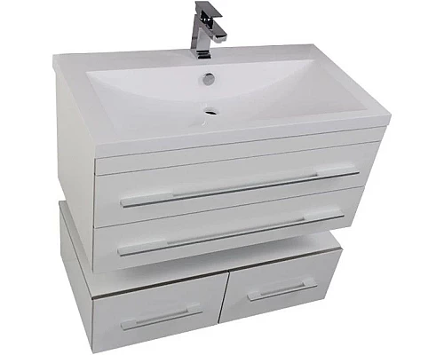 Купить Тумба белый 89 см Aquanet Верона 00172335 в магазине сантехники Santeh-Crystal.ru