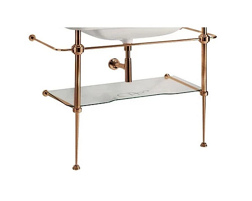 Купить Консоль для раковины бронза Kerasan Waldorf 9197K3br в магазине сантехники Santeh-Crystal.ru