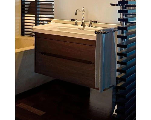 Купить Тумба темный орех 74 см Kerasan Waldorf 919346noce в магазине сантехники Santeh-Crystal.ru