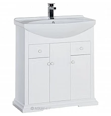 Тумба белый 78,3 см Aquanet Лагуна 00175299