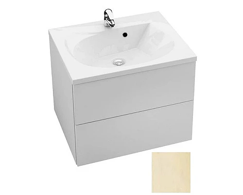 Купить Тумба белый глянец/береза 76 см Ravak Rosa II X000001294 в магазине сантехники Santeh-Crystal.ru