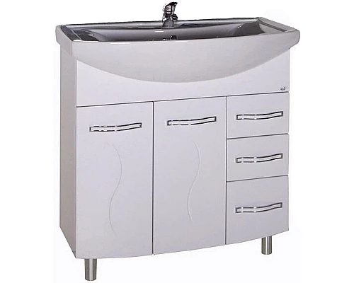 Заказать Тумба белый 77,2 см ASB-Mebel Грета 9937 в магазине сантехники Santeh-Crystal.ru