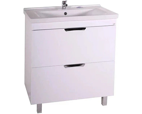 Приобрести Тумба белый 76,6 см ASB-Mebel Миранда в магазине сантехники Santeh-Crystal.ru