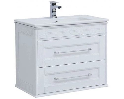 Купить Тумба белый ясень 77 см Aquanet Бостон 00206551 в магазине сантехники Santeh-Crystal.ru