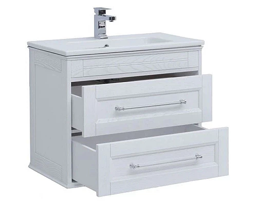 Купить Тумба белый ясень 77 см Aquanet Бостон 00206551 в магазине сантехники Santeh-Crystal.ru